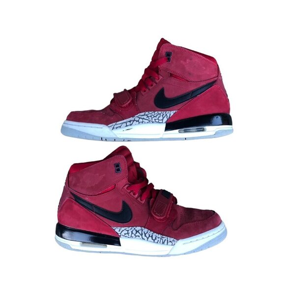 Rare 2018 Nike Air Jordan Legacy 312 Toro Size 8.5 Red - Picture 8 of 14